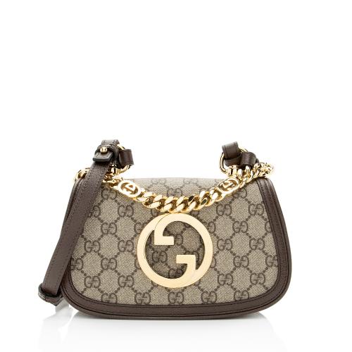 Gucci GG Supreme Blondie Mini Shoulder Bag