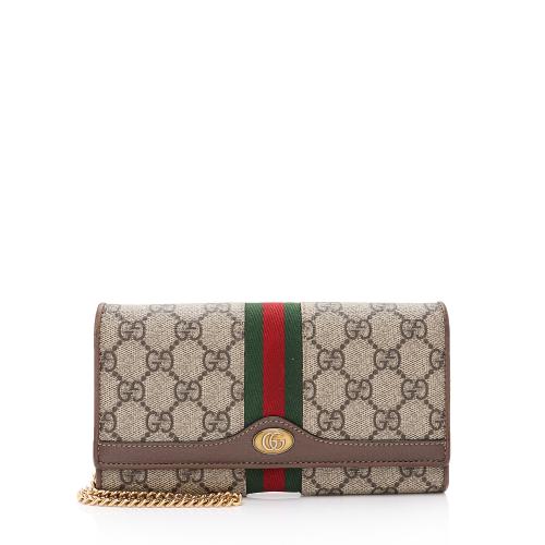 Gucci GG Supreme Ophidia Chain Wallet