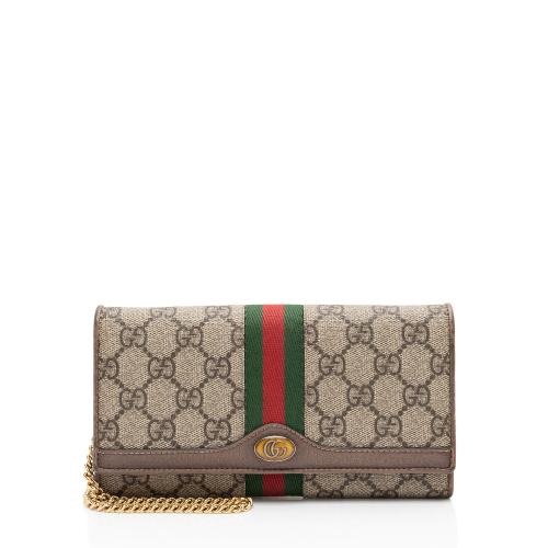 Gucci GG Supreme Ophidia Chain Wallet