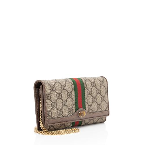 Gucci GG Supreme Ophidia Chain Wallet