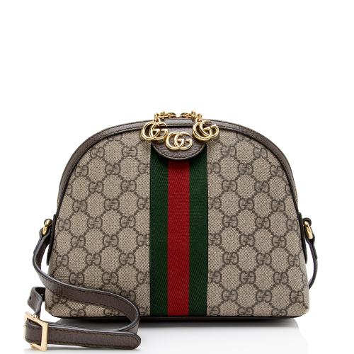 Gucci GG Supreme Ophidia Dome Small Shoulder Bag
