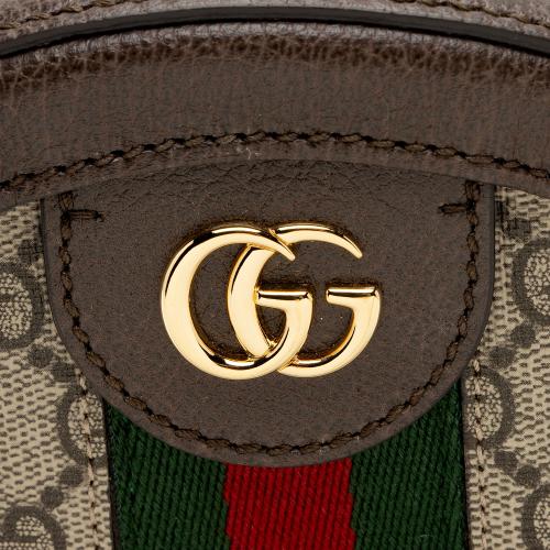 Gucci GG Supreme Ophidia Round Mini Shoulder Bag
