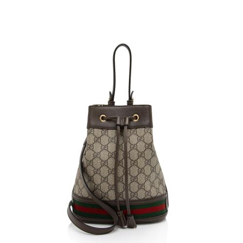 Gucci GG Supreme Ophidia Small Bucket Bag