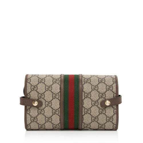 Gucci GG Supreme Ophidia Tri-Fold Wallet Crossbody