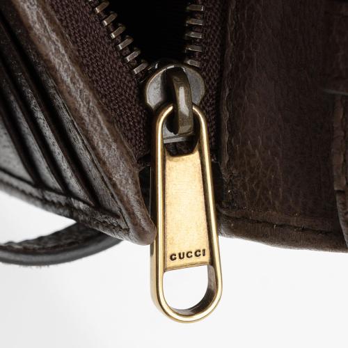 Gucci GG Supreme Ophidia Tri-Fold Wallet Crossbody Bag