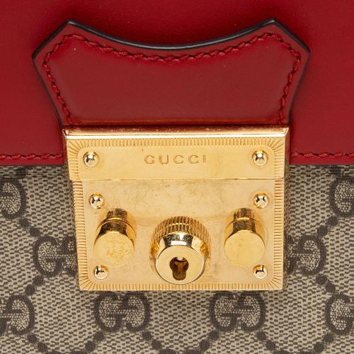 Gucci GG Supreme Padlock Backpack
