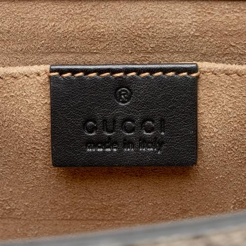 Gucci GG Supreme Small Padlock Shoulder Bag
