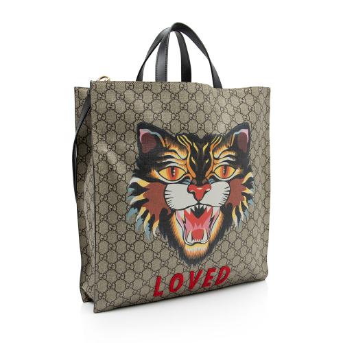 Gucci angry 2024 cat tote