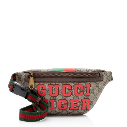 Gucci GG Supreme Tiger Belt Bag
