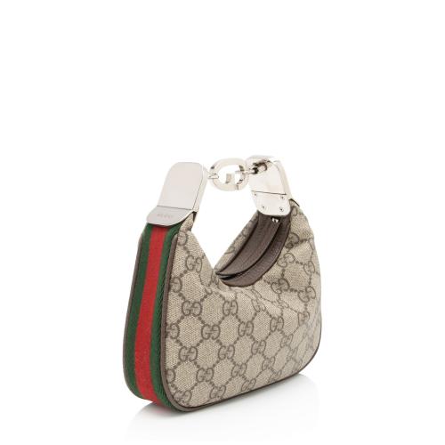 Gucci GG Supreme Web Attache Mini Bag