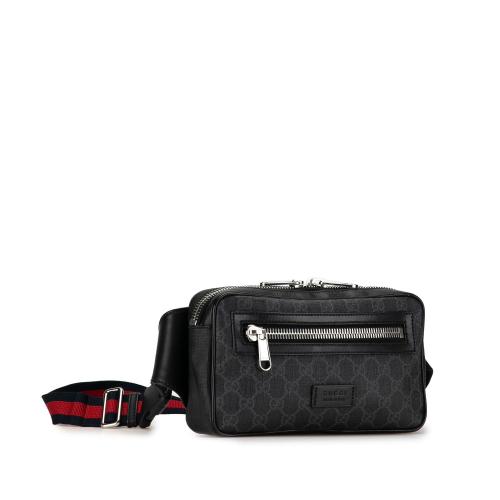 Gucci GG Supreme Web Belt Bag