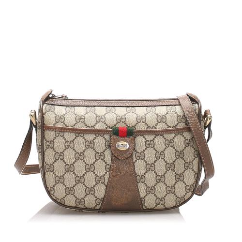 Gucci GG Supreme Web Crossbody Bag