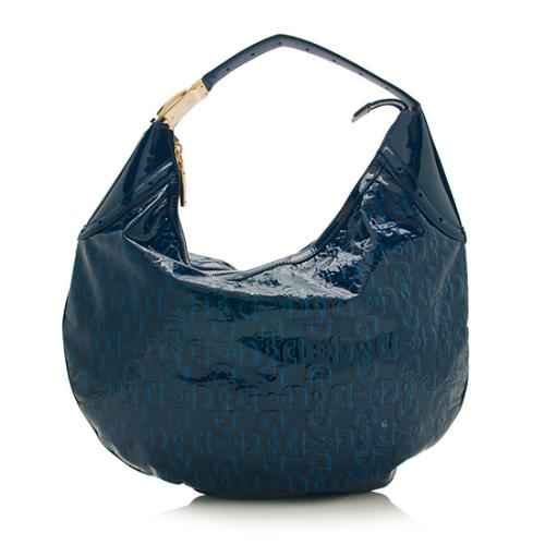 Gucci Patent Leather Glam Hobo 