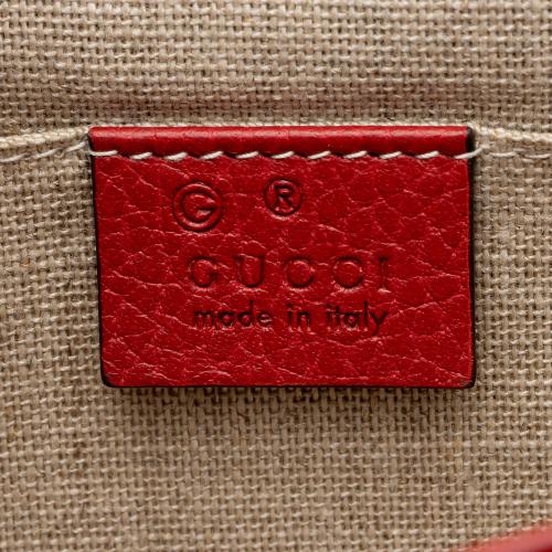 Gucci Leather Interlocking G Small Shoulder Bag