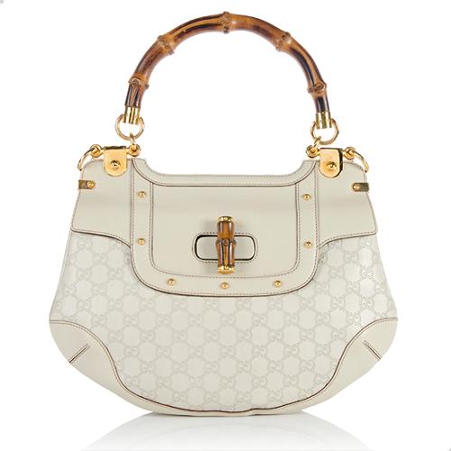 Gucci Guccisima Leather Peggy Convertable Shoulder Bag