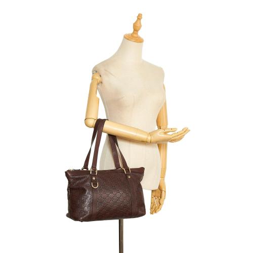 Gucci Guccissima Abbey Shoulder Bag