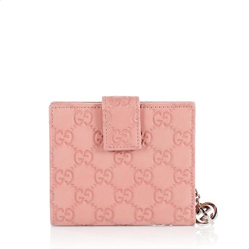 Gucci Guccissima French Wallet