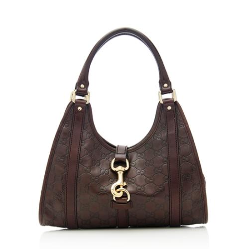 Gucci Guccissima Leather Joy Bardot Small Shoulder Bag