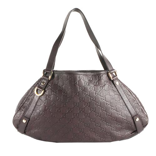 Gucci Guccissima Leather Abbey Medium Shoulder Bag