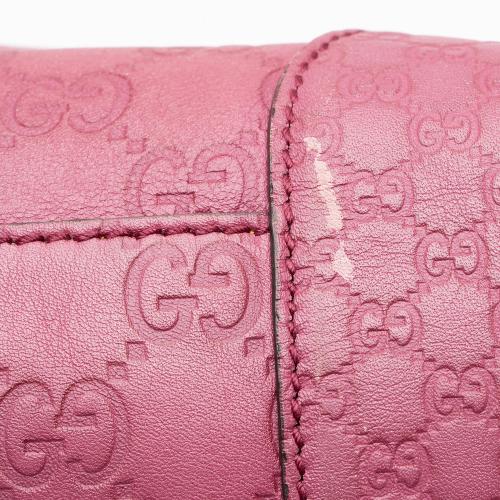 Gucci Guccissima Leather Bree Fold Over Tote