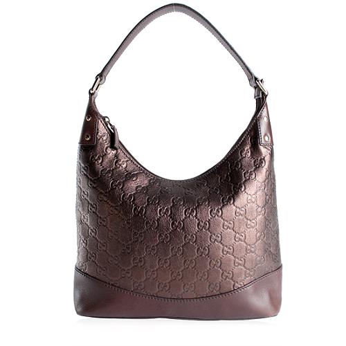 Gucci Guccissima Leather Corbert Shoulder Handbag