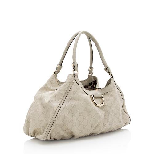 Gucci Guccissima Leather D Ring Hobo