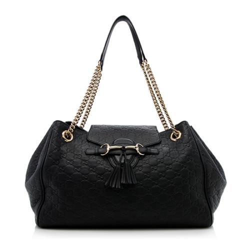 Gucci Guccissima Leather Emily Shoulder Bag
