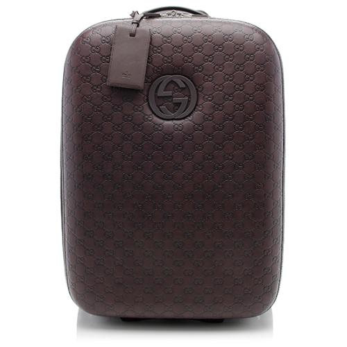 Gucci Guccissima Leather Small Interlocking G Suitcase - FINAL SALE