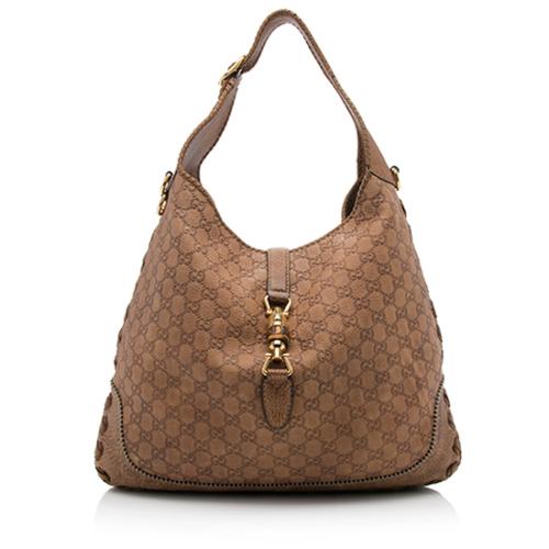 Gucci Guccissima New Jackie Large Hobo
