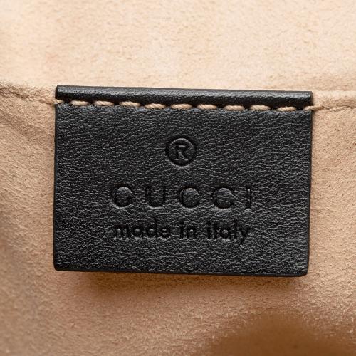 Gucci Guccissima Leather Padlock Backpack