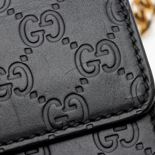 Gucci Guccissima Leather Padlock Small Shoulder Bag