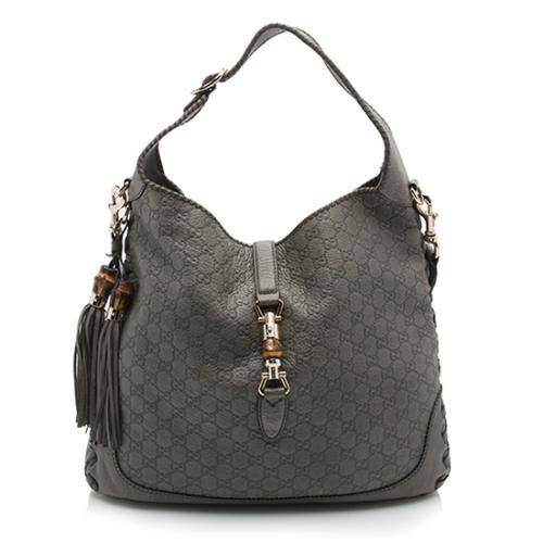 Gucci Guccissima Leather New Jackie Extra Large Hobo