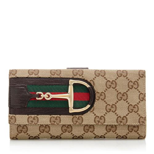 Gucci GG Canvas Hasler Wallet