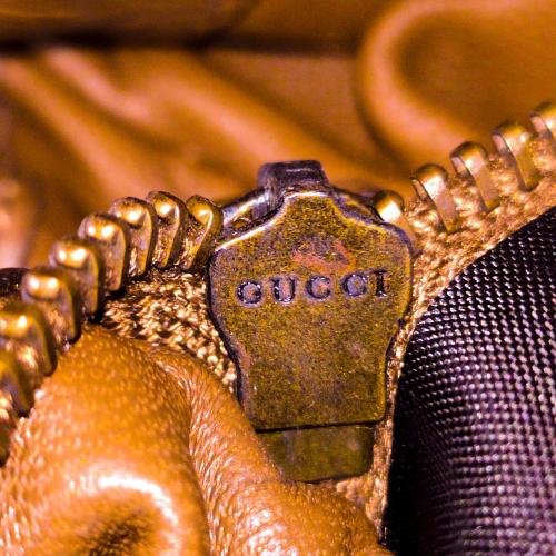 Gucci Hip Bamboo Clutch