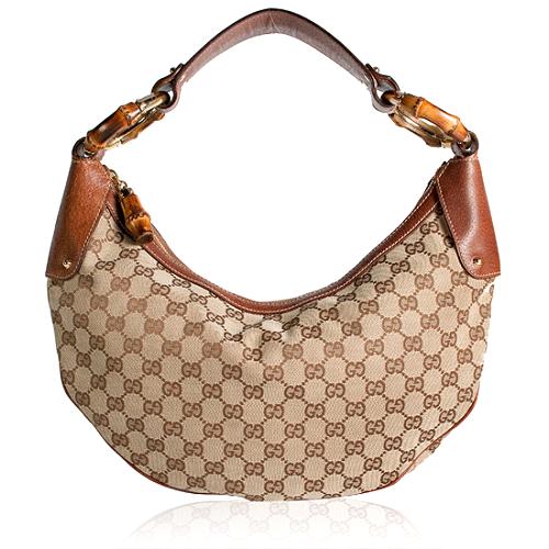 Gucci Horsebit Hobo Handbag