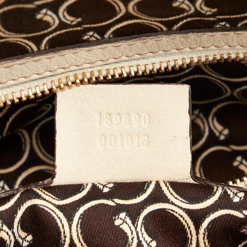Gucci Horsebit Nail Leather Tote Bag