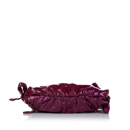 Gucci Hysteria Patent Leather Clutch Bag