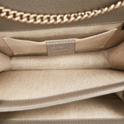 Gucci Interlocking G Chain Leather Crossbody Bag