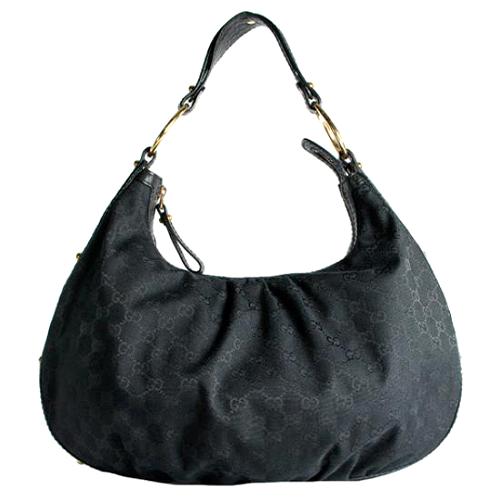 Gucci Interlocking Medium Hobo Handbag