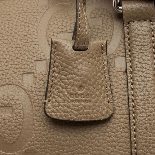 Gucci Jumbo GG Leather Small Duffle Bag