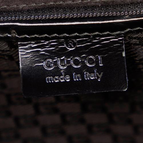 Gucci Lady Lock Canvas Tote Bag