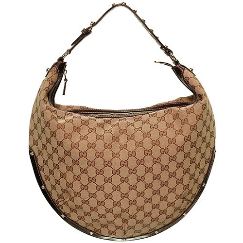 Gucci Large Biba Hobo Handbag
