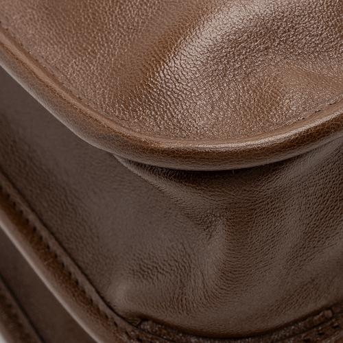 Gucci Leather 1955 Horsebit Medium Tote