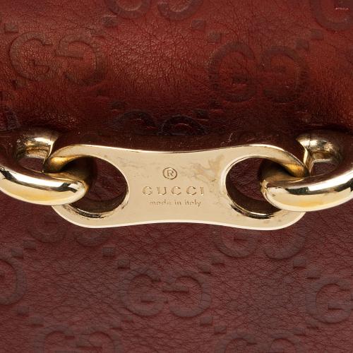 Gucci Guccissima Leather 85th Anniversary Horsebit Boston Bag