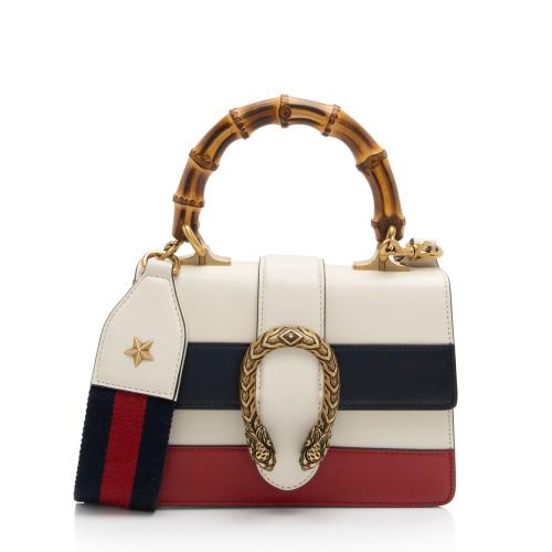 Gucci Leather Bamboo Dionysus XS Top Handle