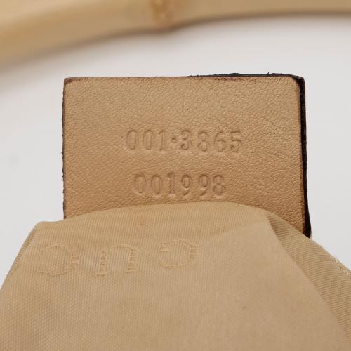 Gucci Leather Bamboo Small Shoulder Bag
