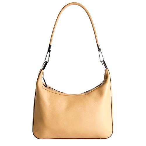Gucci Leather Binoche Medium Shoulder Handbag