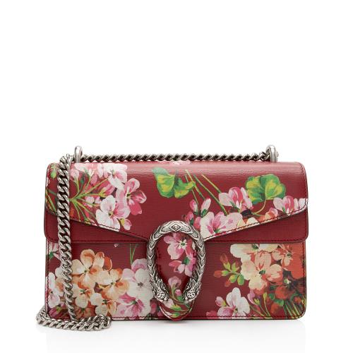 Gucci Leather Blooms Dionysus Small Shoulder Bag