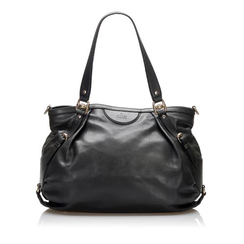 Gucci Leather Bridle Satchel