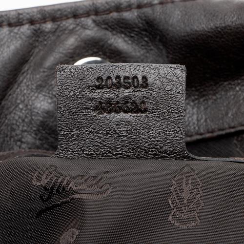 Gucci Leather Charlotte Medium Shoulder Bag